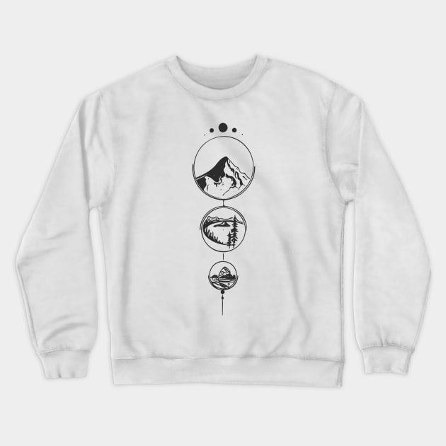 The Oregon Three Crewneck Sweatshirt by Thistle Kent